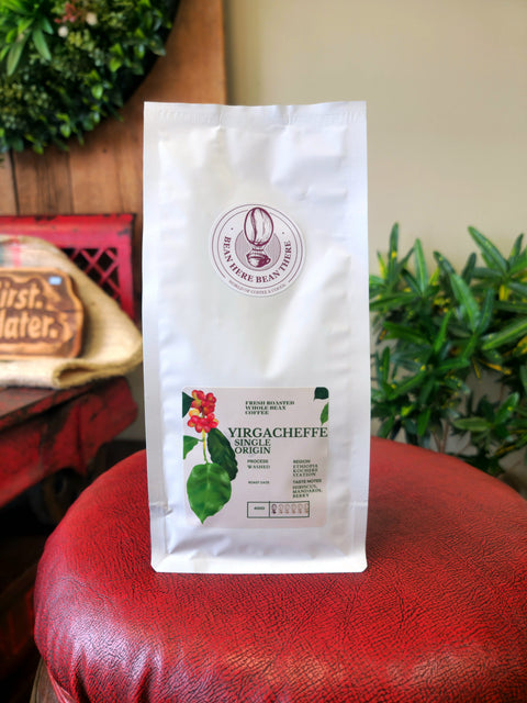 Bean Here Bean There ,Ethiopia Yirgacheffe Signature Roast Coffee Beans, 400g.