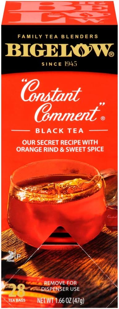 Bigelow Constant Comment Black Tea, Box of 28 Tea Bags