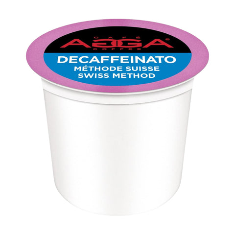 Cafe Agga Decaffeinato Single Serve K-Cup® Coffee Pods, Box of 16