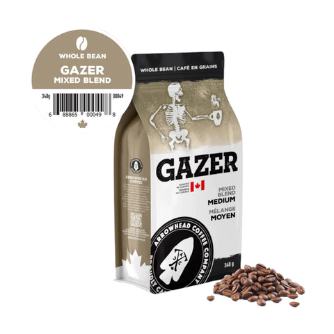 Arrowhead Gazer, Mix Blend Medium Roast Whole Beans Coffee, 340 g