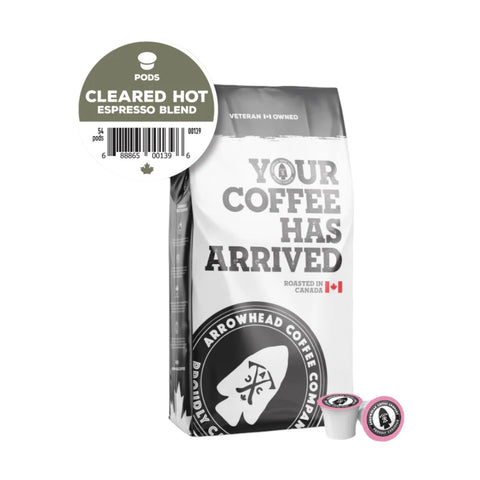 Arrowhead Cleared Hot Blend Single Serve K-Cup® Coffee Pods, 54 pcs.