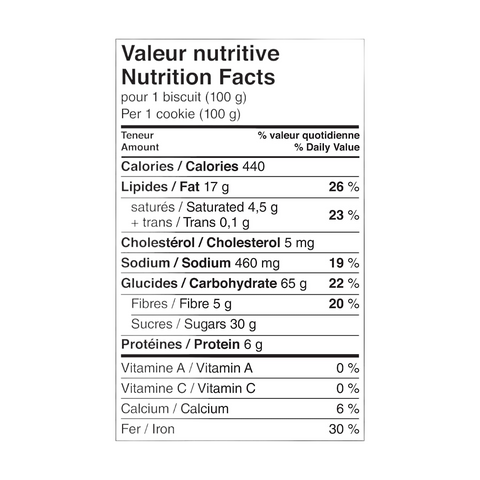 Big Daddy Double Chocolate Cookie, 100g.
