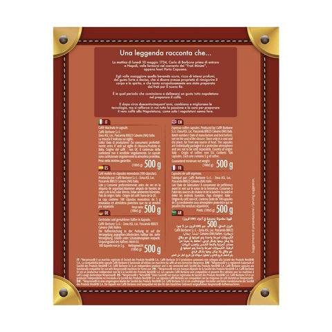 Caffè Borbone Respresso Espresso Miscela Green Decaf Blend, 50 Nespresso® Compatible Capsules -Original LIne