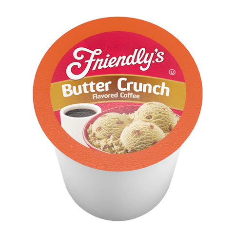 Friendly's Butter Crunch Coffee Pods 40 ct
