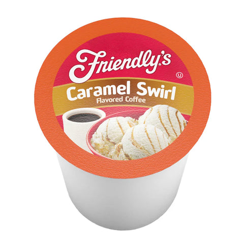 Friendly's Caramel Swirl 40 Single Serve Coffee Pods 40 ct