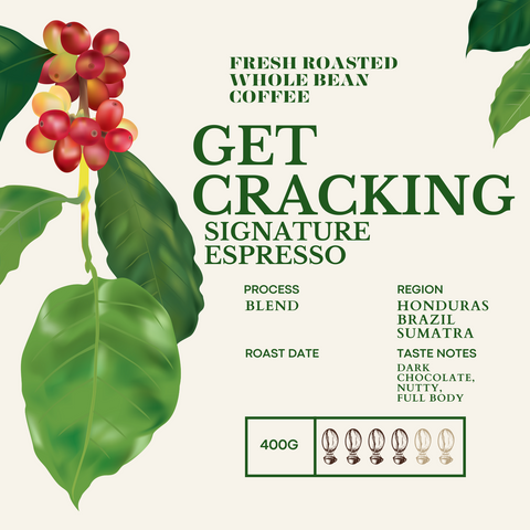 GET CRACKING, Bean Here Bean There Signature Roast Coffee Beans