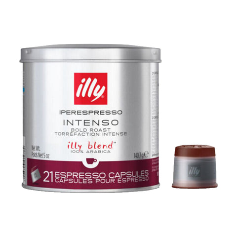 Illy iperEspresso Capsules Intenso Dark Roast, 21 Count