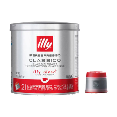 illy iperEspresso Capsules Classico Medium Roast, 21 Count