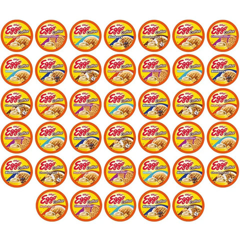 Kellogg's Eggo Waffle Flavoured Variety Single Serve Coffee 40 Pack