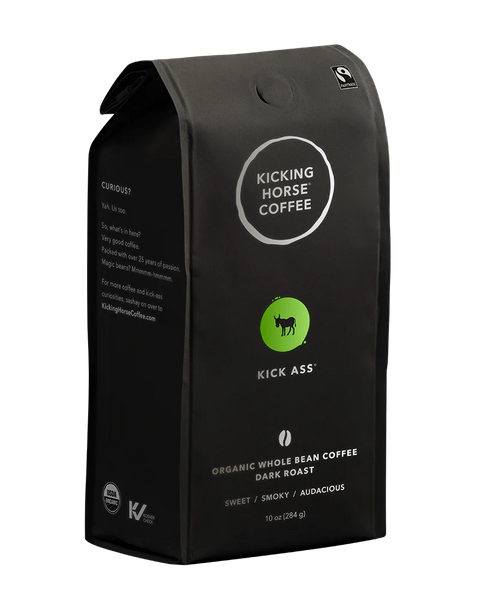 Kicking Horse Coffee, KICK ASS, Whole Beans, 454gr.
