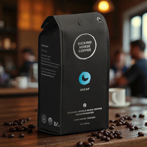 Kicking Horse Coffee, DECAF, Whole Beans, 454gr.