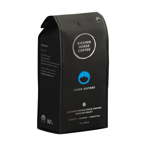 Kicking Horse Coffee, THREE SISTERS, Whole Beans, 454gr.