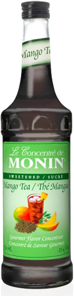 Monin Syrups Mango Tea Concentrate Syrup, 750 ml