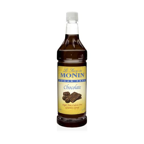 Monin Sugar Free Chocolate Gourmet Syrup, 1L.
