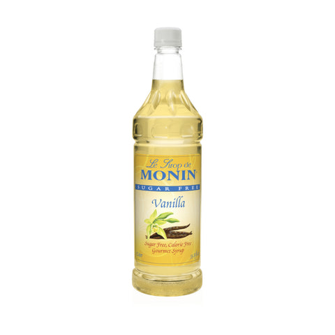 Monin Sugar Free Vanilla Syrup, 1L.