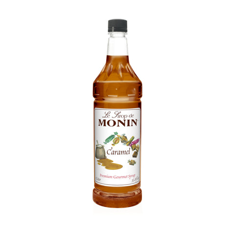 Monin Caramel Clean Label Premium Syrup, 1L.