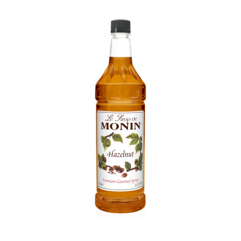 Monin Hazelnut Clean Label Premium Syrup