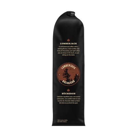 Muskoka Roastery Lumberjack Medium Roast Whole Beans Coffee, 454g