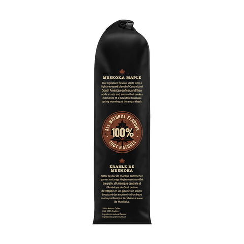 Muskoka Roastery Muskoka Maple, Medium Roast Whole Beans Coffee, 454g