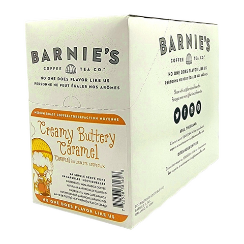 Barnie's Creamy Buttery Caramel Single Serve K-Cup® Coffee Pods