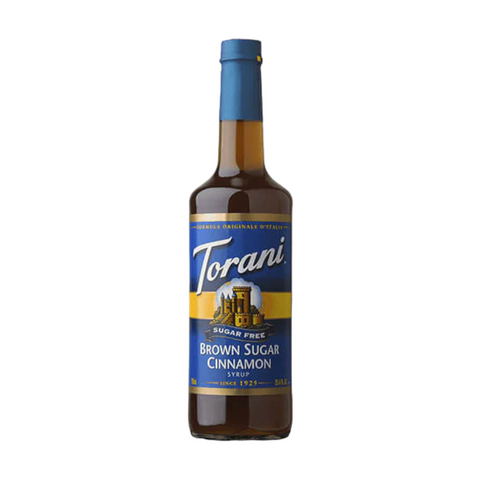 Torani Sugar Free Brown Sugar Cinnamon Syrup 750ml.