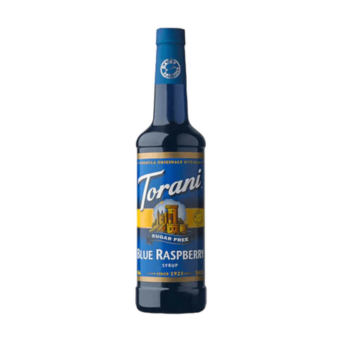 Torani Sugar Free Blue Raspberry Syrup 750 ml
