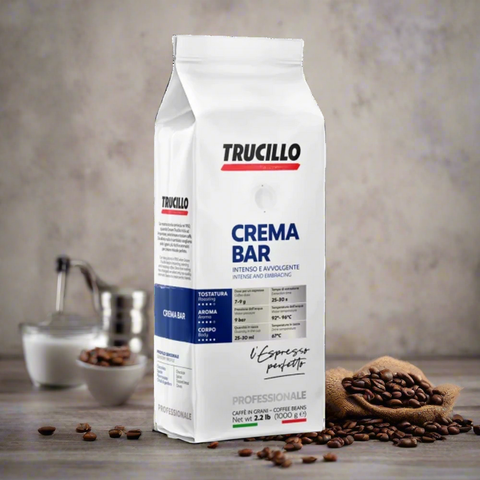 Trucillo CREMA BAR Intenso Blend Coffee Beans 1 Kg