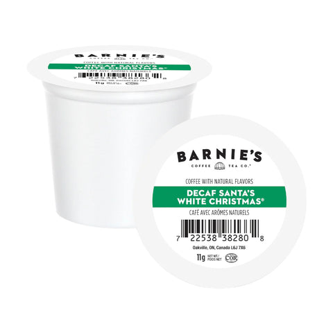 Barnie's Santas White Christmas DECAF Single Serve K-Cup® Coffee Pods