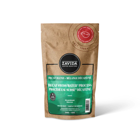 Zavida Swiss Water Decaf Whole Beans 340g