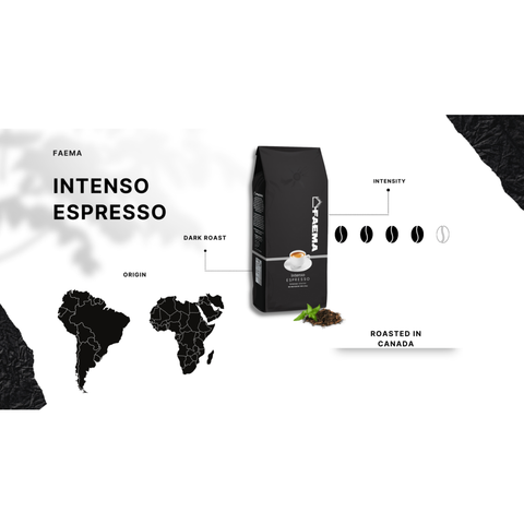 Faema Intenso Espresso Whole Beans, 1kg