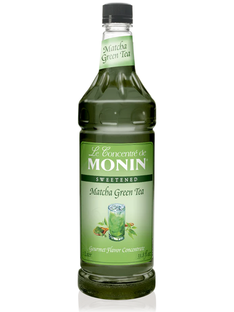 Monin Matcha Green Tea Syrup Concentrate, 1L.