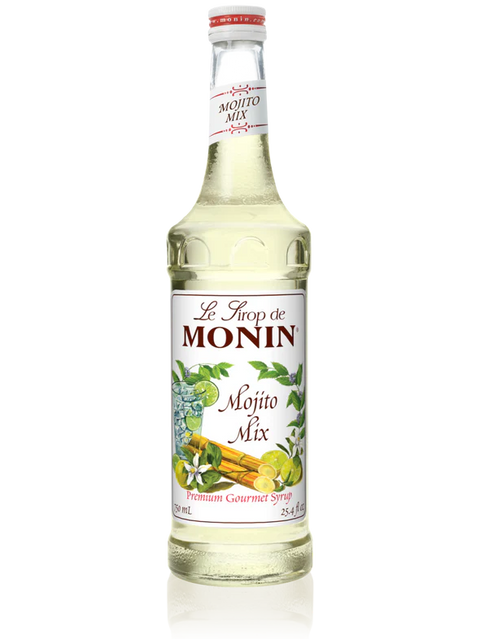 Monin Mojito Mix, Clean Label Syrup, 750 ml