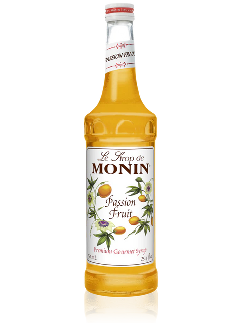 Monin Passion Fruit Syrup, Clean Label, 1L