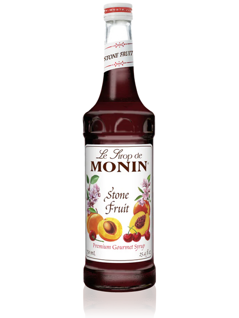 Monin Stone Fruit Clean Label Syrup, 750 ml