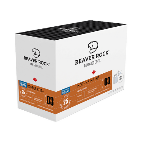 Beaver Rock Koffee Krisp DECAF Single Serve K-Cup® Coffee Pod