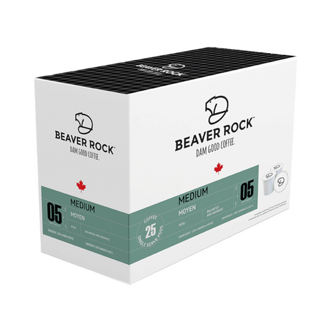 Beaver Rock Medium Roast Single Serve K-Cup® Coffee Pods