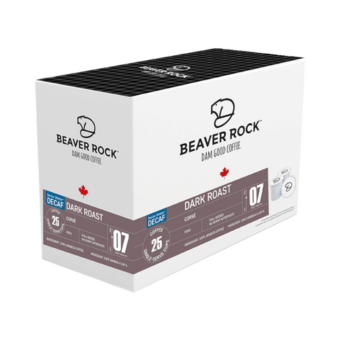 Beaver Rock Dark Roast Decaf Single Serve K-Cup® Coffee Pods