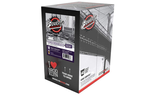 Brooklyn Bean Fuhgeddaboutit! Decaf Single Serve K-Cup® Coffee Pods