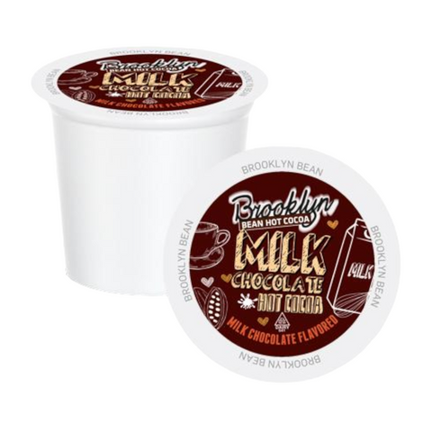 Brooklyn Bean Milk Chocolate 12 Single Serve K-Cup® Hot Cocoa Pods