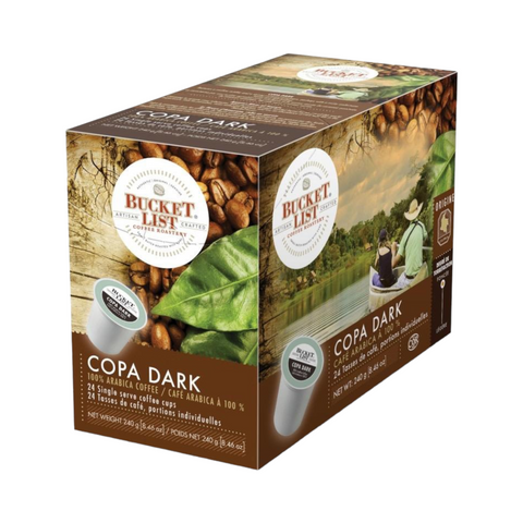 Bucket List Copa Dark Single Serve K-Cup® Coffee Pods