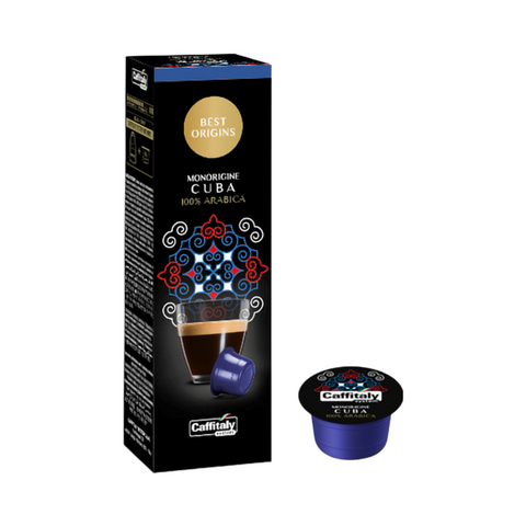 Caffitaly Ecaffe Cuba Single Serve Coffee 10 pack