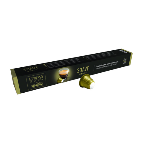 Caffitaly Nespresso Compatible Soave Single Serve Coffee 10 pack Original Line