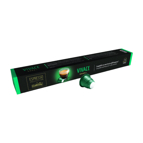 Caffitaly Nespresso Compatible Vivace Single Serve Coffee 10 pack Original Line