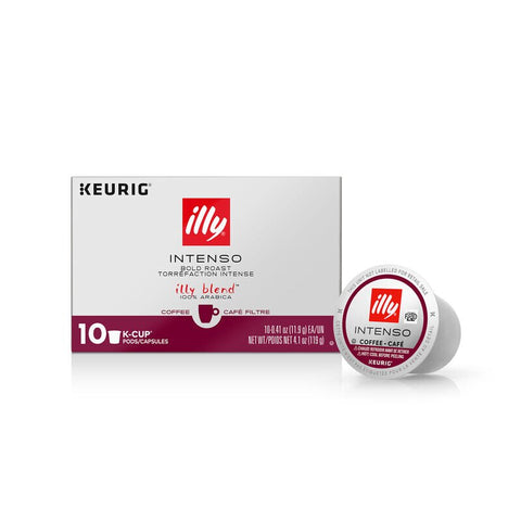 illy Intenso Bold Roast Coffee K-Cup Pods 10 pack