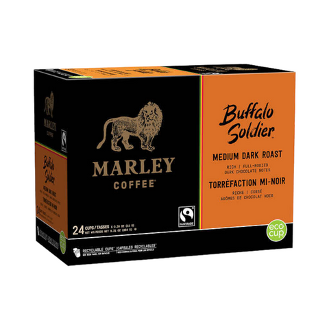 Marley Coffee Buffalo Soldier Single Serve Coffee 24 pack