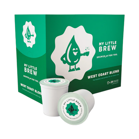 My Little Brew West Coast Blend Single Serve Coffee 24 pack