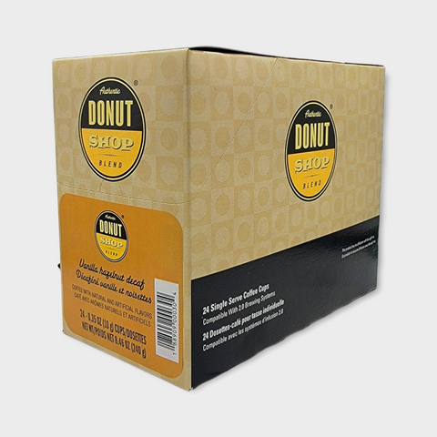 Authentic Donut Shop Vanilla Hazelnut Decaf Single Serve K-Cup® Coffee Pods