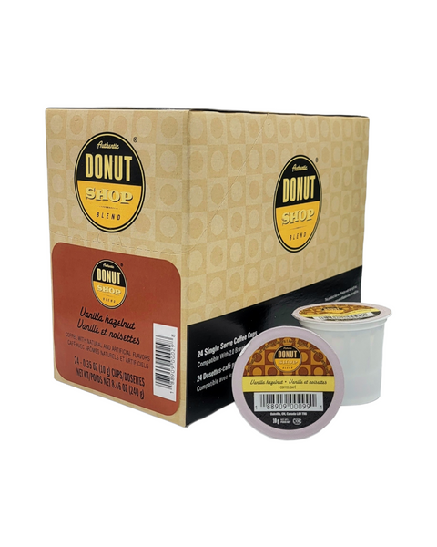 Authentic Donut Shop Vanilla Hazelnut Single Serve K-Cup® Coffee Pods