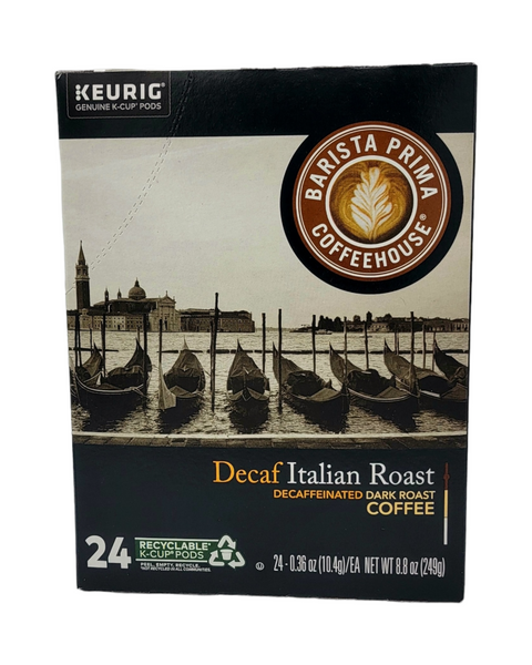 Barista Prima Italian Decaf Single Serve K-Cup® Coffee Pod