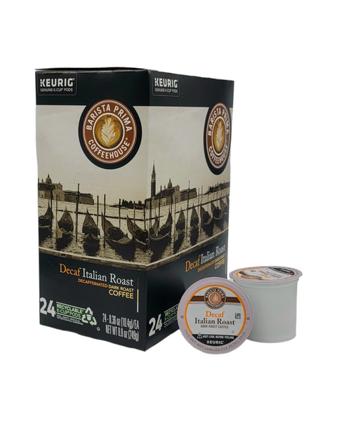 Barista Prima Italian Decaf Single Serve K-Cup® Coffee Pod